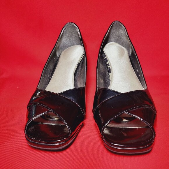 Life Stride Womens Open Toe Heels 8 1/2 M - Picture 3 of 10